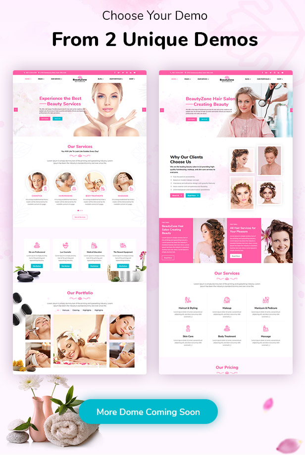 BeautyZone: Beauty Spa Salon & Massage HTML Template - 5