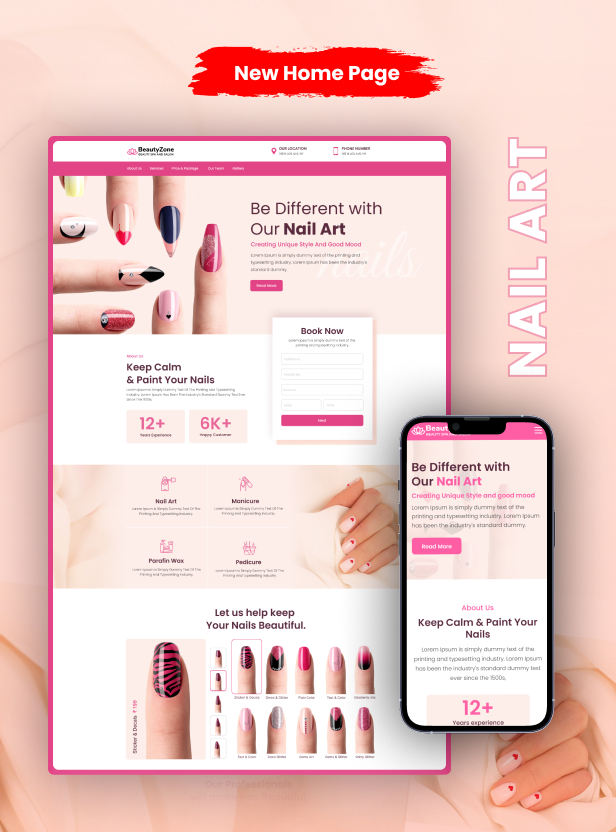 BeautyZone: Beauty Spa Salon & Massage HTML Template - 2