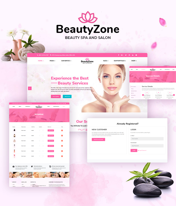 BeautyZone - React Beauty Spa Salon Template - 2